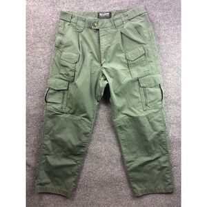 Blackhawk Tactical Cargo Pants Mens 36x28 Green Warrior Wear Ripstop Utility